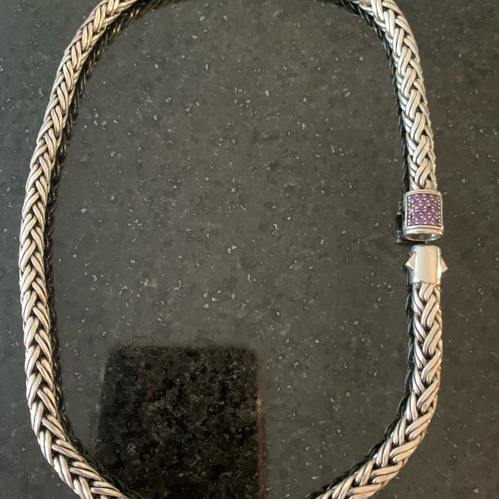 John Hardy 15” classic bracelet that can also be worn as a necklace